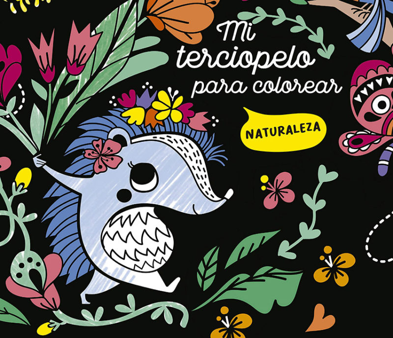 Mi terciopelo para colorear, naturaleza