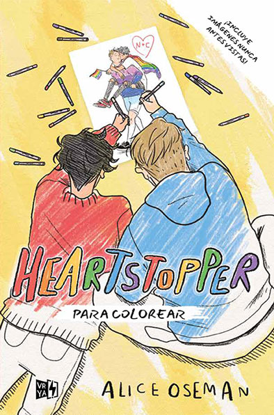 Heartstopper para colorear.