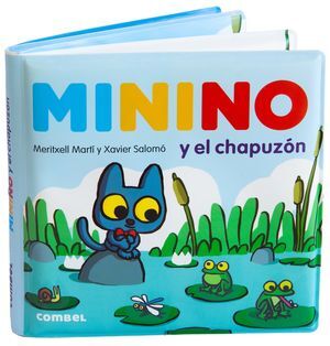 Minino y el chapuzón.