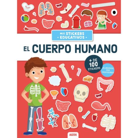 El Cuerpo humano, stickers educativos.