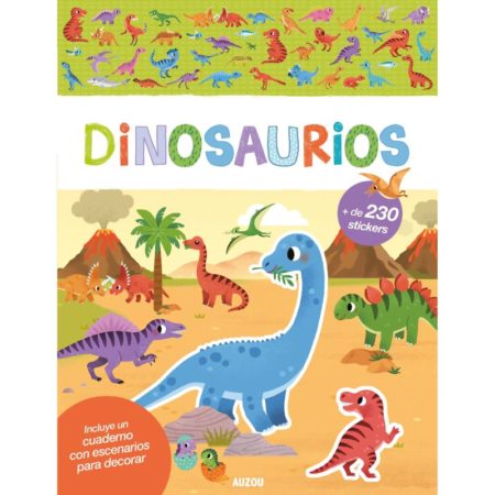 Dinosuarios. Libro de stickers.
