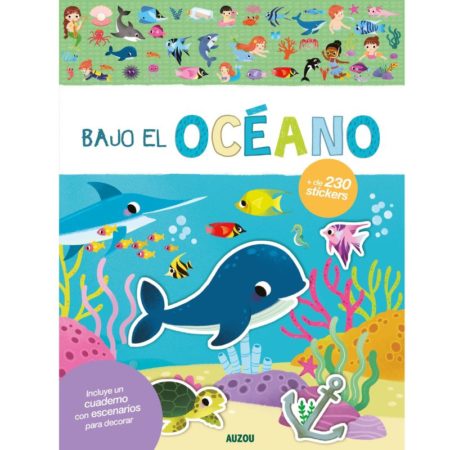 Bajo el Océano. Libro de stickers.