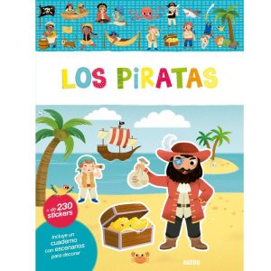 Los Piratas. Libro de stickers.