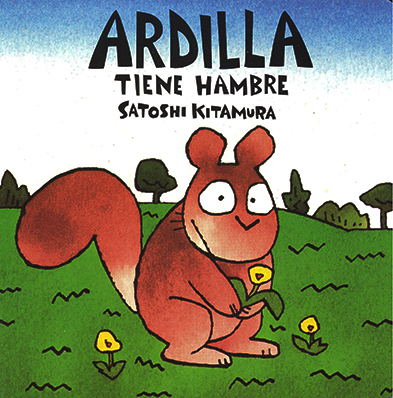 Ardilla tiene hambre.