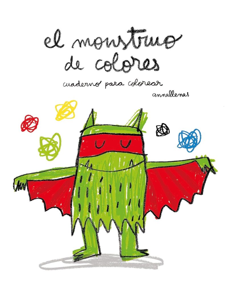El monstruo de colores. Cuaderno para colorear.