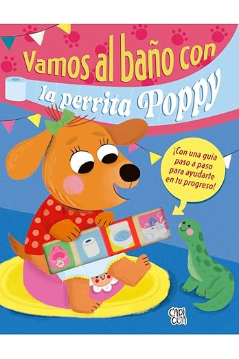 Vamos al baño con la perrita Poppy.